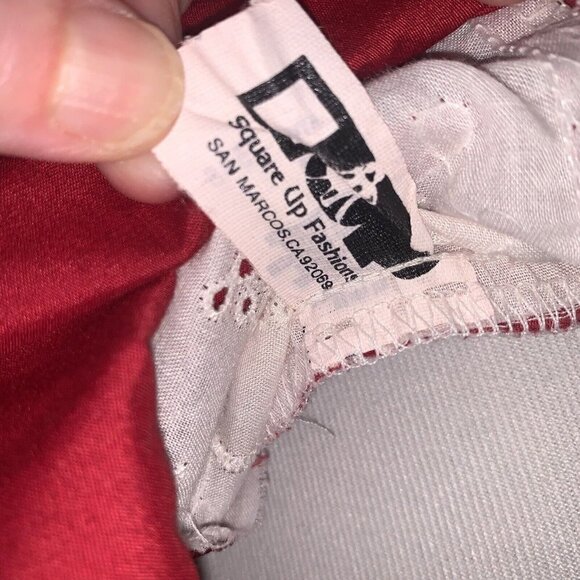 Square Up Fashions Inc. Women's S Small Square Dance Skirt 4-tiered Ruffles - Picture 7 of 8